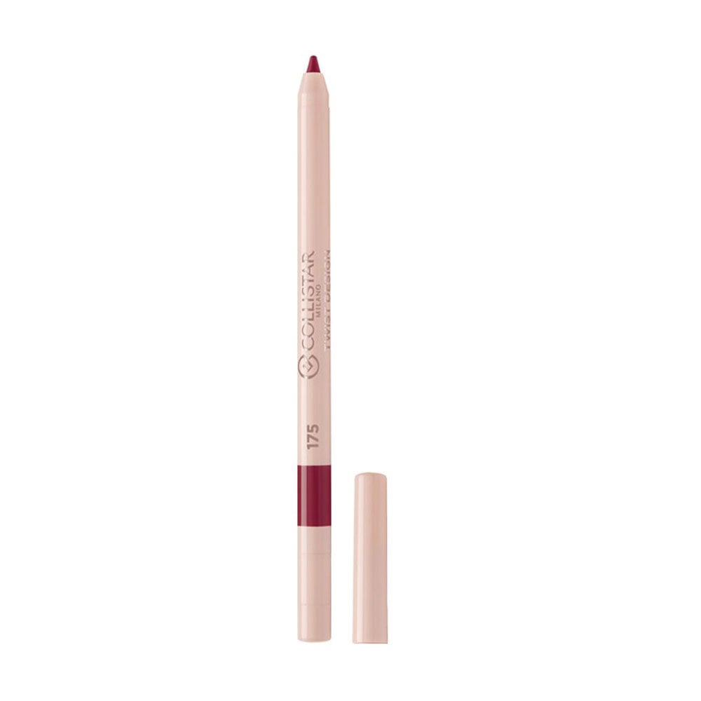 Водостійкий олівець для губ Collistar Twist Design Automatic Lip Pencil 175 Rubino Rosso, 0.4 г